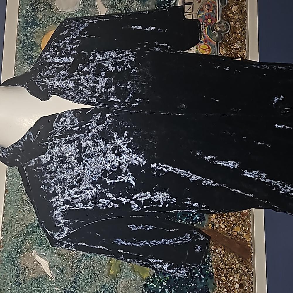 INC Velour Navy